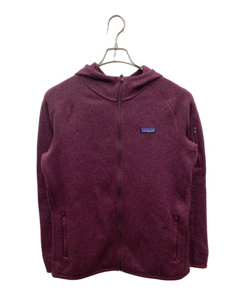 Patagonia（パタゴニア）Patagonia (パタゴニア) ベターセーターフーディ パープル サイズ:Lの古着・服飾アイテム