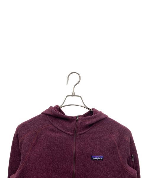Patagonia（パタゴニア）Patagonia (パタゴニア) ベターセーターフーディ パープル サイズ:Lの古着・服飾アイテム