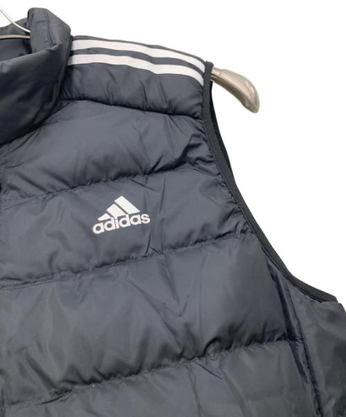 adidas（アディダス）adidas (アディダス) ダウンジャケット ブラック サイズ:2XL 未使用品の古着・服飾アイテム