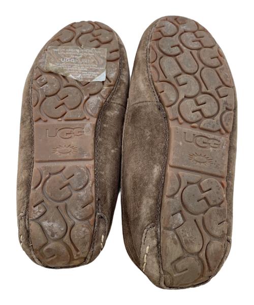 UGG（アグ）UGG (アグ) ローファー ブラウン サイズ:23の古着・服飾アイテム