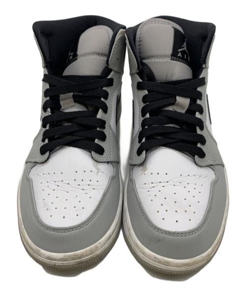 NIKE（ナイキ）NIKE (ナイキ) ミッドカットスニーカー ライトグレー サイズ:26の古着・服飾アイテム