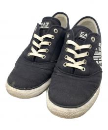 EA7（イーエーセブン）の古着「ローカットスニーカー」｜ブラック