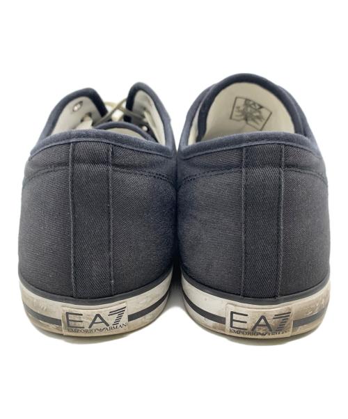 EA7（イーエーセブン）EA7 (イーエーセブン) ローカットスニーカー ブラック サイズ:28.5の古着・服飾アイテム