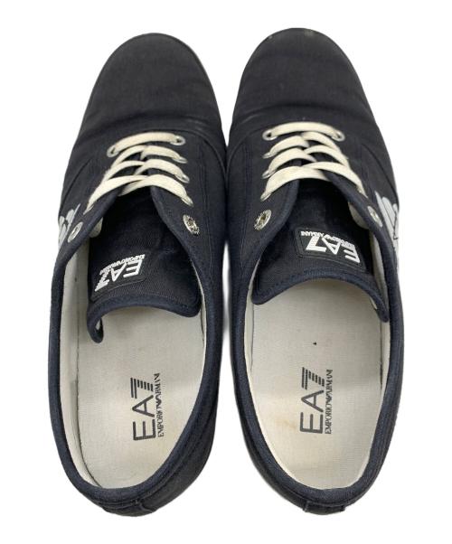EA7（イーエーセブン）EA7 (イーエーセブン) ローカットスニーカー ブラック サイズ:28.5の古着・服飾アイテム