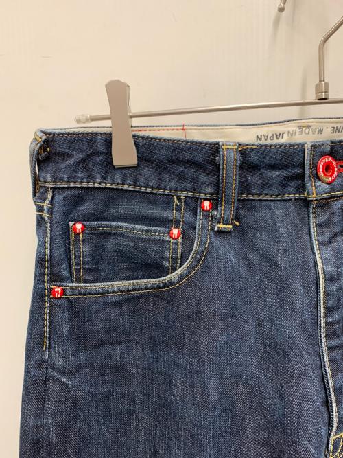 CUNE（キューン）CUNE (キューン) デニムパンツ インディゴ サイズ:81cm(W32)の古着・服飾アイテム