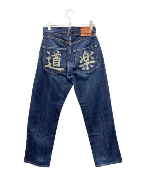 EVISU（エヴィス）EVISU (エヴィス) デニムパンツ インディゴ サイズ:76cm W30の古着・服飾アイテム