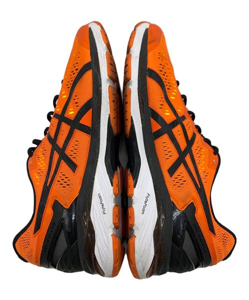 asics（アシックス）asics (アシックス) ランニングシューズ オレンジ×ブラック サイズ:30の古着・服飾アイテム