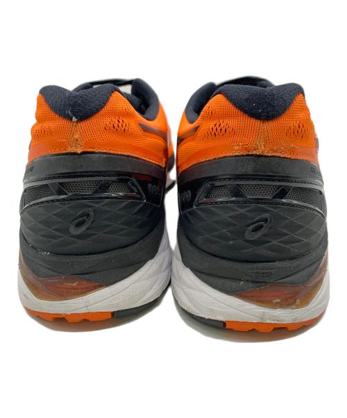 asics（アシックス）asics (アシックス) ランニングシューズ オレンジ×ブラック サイズ:30の古着・服飾アイテム