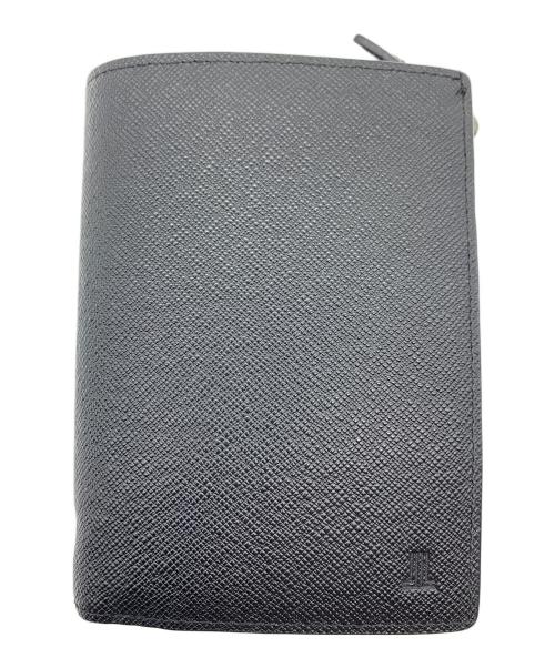 LANVIN（ランバン）LANVIN (ランバン) 2つ折り財布 ブラックの古着・服飾アイテム