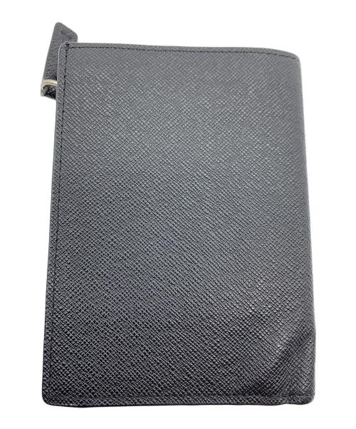 LANVIN（ランバン）LANVIN (ランバン) 2つ折り財布 ブラックの古着・服飾アイテム