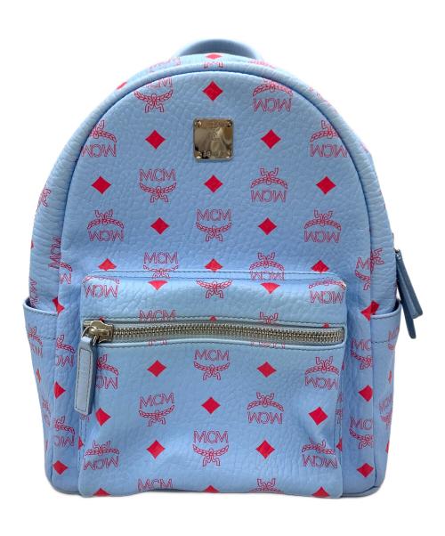 MCM（エムシーエム）MCM (エムシーエム) リュック ブルーの古着・服飾アイテム
