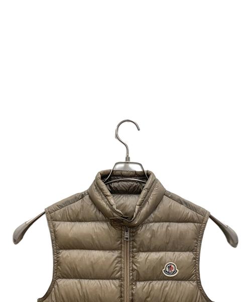 MONCLER（モンクレール）MONCLER (モンクレール) ダウンベスト ベージュ サイズ:不明の古着・服飾アイテム