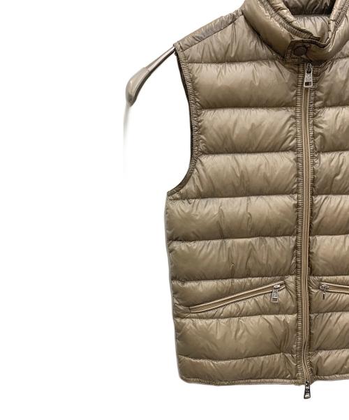 MONCLER（モンクレール）MONCLER (モンクレール) ダウンベスト ベージュ サイズ:不明の古着・服飾アイテム