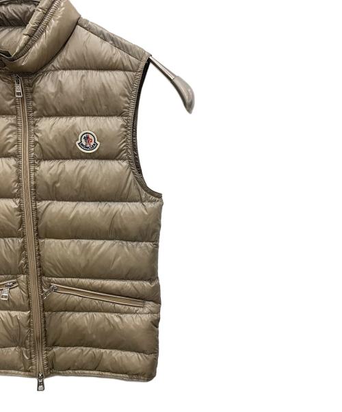MONCLER（モンクレール）MONCLER (モンクレール) ダウンベスト ベージュ サイズ:不明の古着・服飾アイテム