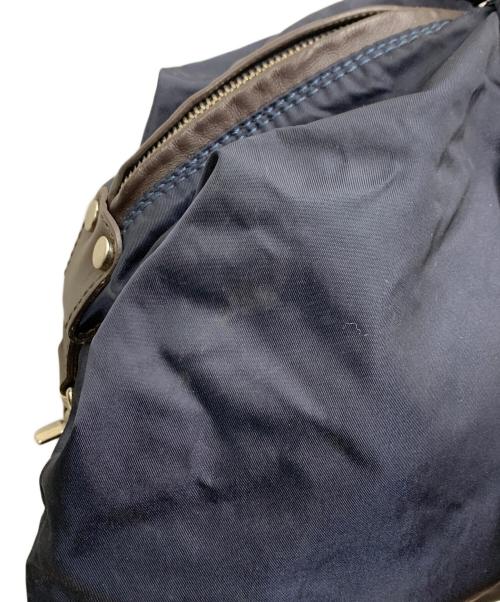 Orobianco（オロビアンコ）Orobianco (オロビアンコ) 2WAYバッグ ネイビー×ブラウンの古着・服飾アイテム