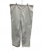 GEFAゲファ）の古着「ミリタリーパンツ」｜アイボリー