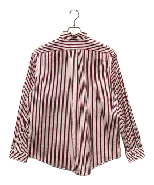 RALPH LAUREN（ラルフローレン）RALPH LAUREN (ラルフローレン) 長袖シャツ レッド×ホワイト サイズ:XLの古着・服飾アイテム