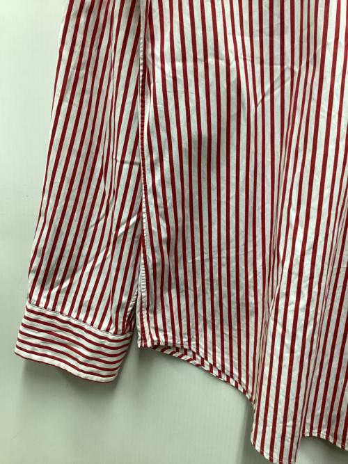 RALPH LAUREN（ラルフローレン）RALPH LAUREN (ラルフローレン) 長袖シャツ レッド×ホワイト サイズ:XLの古着・服飾アイテム
