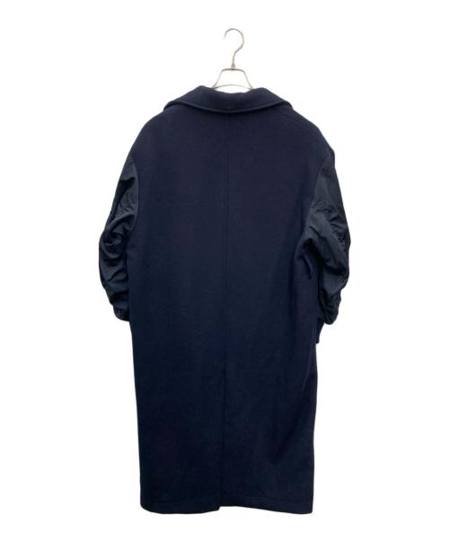 ZARA（ザラ）ZARA (ザラ) ウールコート ネイビー サイズ:Mの古着・服飾アイテム