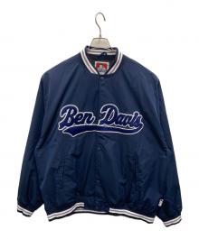 BEN DAVIS（ベンデイビス）の古着「スタジャン」｜ネイビー