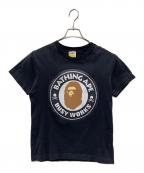 A BATHING APEア ベイシング エイプ）の古着「プリントTシャツ」｜ブラック
