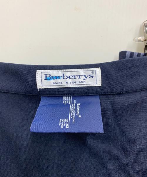 Burberry's（バーバリー）Burberry's (バーバリーズ) ラップスカート ネイビー サイズ:ML 未使用品の古着・服飾アイテム