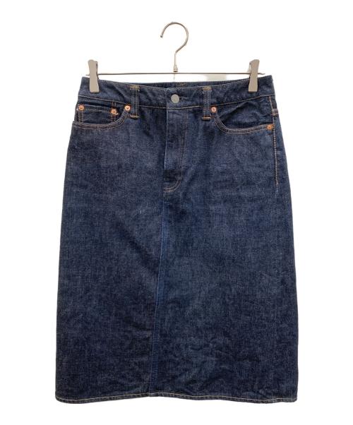 MOMOTARO JEANS（桃太郎ジーンズ）MOMOTARO JEANS (桃太郎ジーンズ) デニムスカート インディゴ サイズ:Lの古着・服飾アイテム
