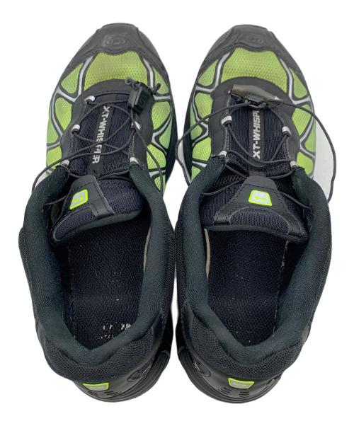 SALOMON（サロモン）SALOMON (サロモン) シューズ ブラック×グリーン サイズ:26の古着・服飾アイテム