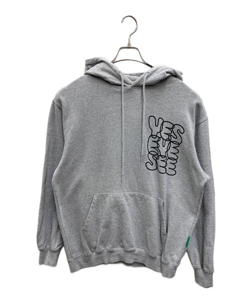 YESEYESEE（イエスアイシー）YESEYESEE (イエスアイシー) パーカー グレー サイズ:Mの古着・服飾アイテム