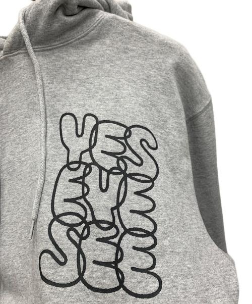 YESEYESEE（イエスアイシー）YESEYESEE (イエスアイシー) パーカー グレー サイズ:Mの古着・服飾アイテム