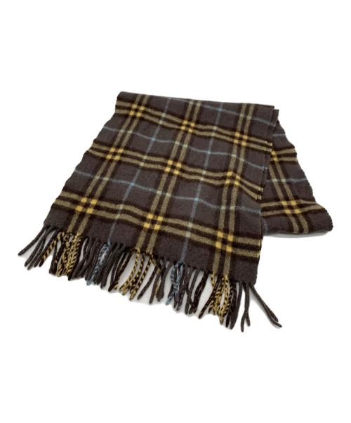 Burberry's（バーバリー）Burberry's (バーバリーズ) マフラー ブラウンの古着・服飾アイテム