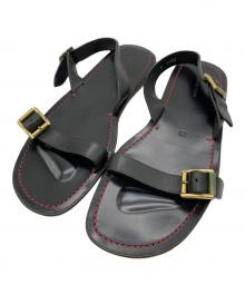 sergio rossi（セルジオロッシ）の古着「サンダル」｜ブラック