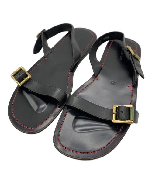 sergio rossi（セルジオロッシ）sergio rossi (セルジオロッシ) サンダル ブラック サイズ:26の古着・服飾アイテム