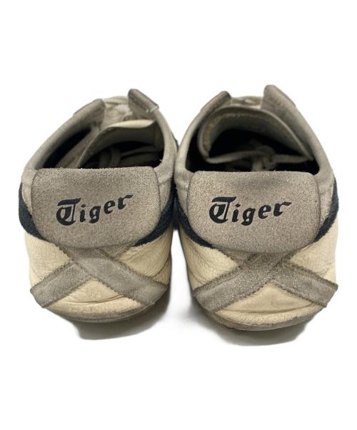 Onitsuka Tiger（オニツカタイガー）Onitsuka Tiger (オニツカタイガー) ローカットスニーカー ホワイト×ブラック サイズ:27の古着・服飾アイテム
