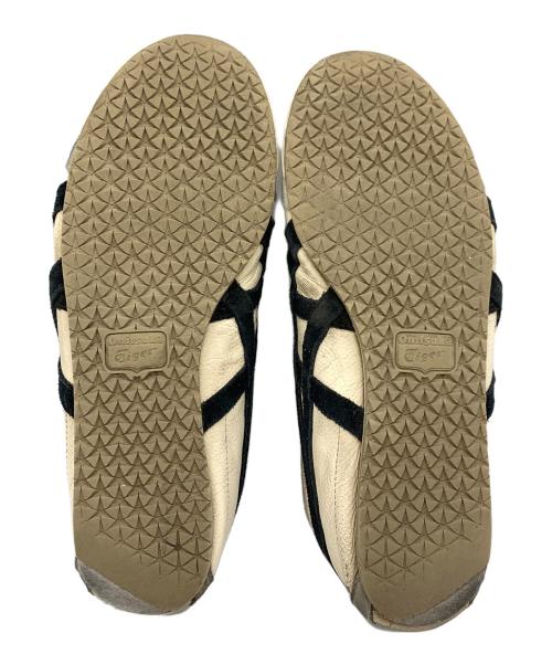 Onitsuka Tiger（オニツカタイガー）Onitsuka Tiger (オニツカタイガー) ローカットスニーカー ホワイト×ブラック サイズ:27の古着・服飾アイテム