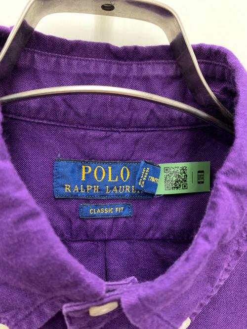 POLO RALPH LAUREN（ポロ・ラルフローレン）POLO RALPH LAUREN (ポロ・ラルフローレン) 長袖シャツ パープル サイズ:SPの古着・服飾アイテム