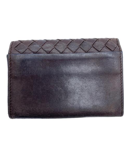 BOTTEGA VETETA（ボッテガヴェネタ）BOTTEGA VETETA (ボッテガヴェネタ) 名刺入れ ブラウンの古着・服飾アイテム