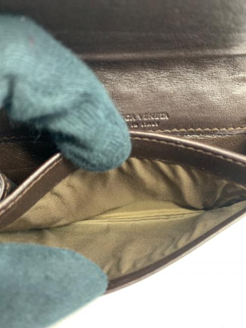 BOTTEGA VETETA（ボッテガヴェネタ）BOTTEGA VETETA (ボッテガヴェネタ) 名刺入れ ブラウンの古着・服飾アイテム