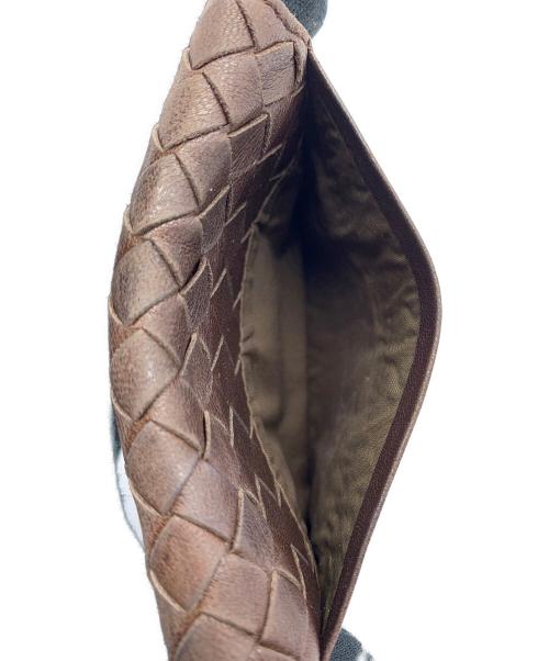 BOTTEGA VETETA（ボッテガヴェネタ）BOTTEGA VETETA (ボッテガヴェネタ) 名刺入れ ブラウンの古着・服飾アイテム