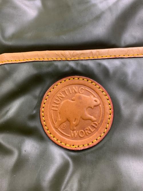 HUNTING WORLD（ハンティングワールド）HUNTING WORLD (ハンティングワールド) ボストンバッグ オリーブの古着・服飾アイテム