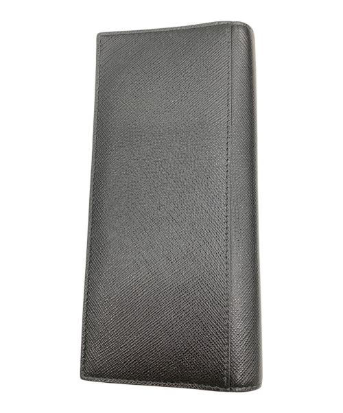 PRADA（プラダ）PRADA (プラダ) 長財布 ブラックの古着・服飾アイテム