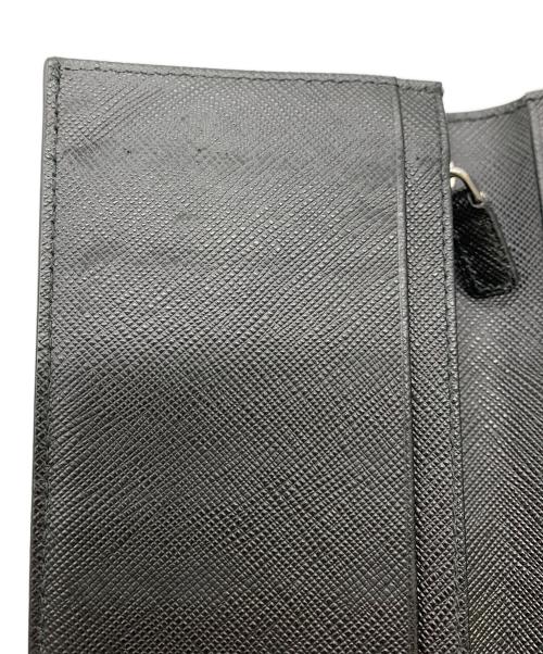 PRADA（プラダ）PRADA (プラダ) 長財布 ブラックの古着・服飾アイテム