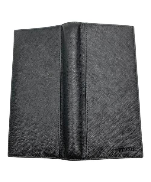 PRADA（プラダ）PRADA (プラダ) 長財布 ブラックの古着・服飾アイテム