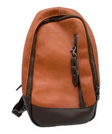 富岡鞄（トミオカカバン）の古着「リュック」｜ブラウン