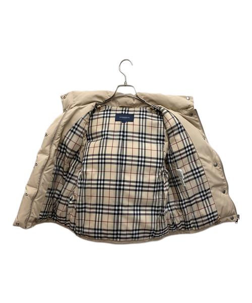 BURBERRY LONDON（バーバリーロンドン）BURBERRY LONDON (バーバリーロンドン) ダウンベスト ベージュ サイズ:36の古着・服飾アイテム