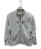 POWERAGEパワーエイジ）の古着「モータースポーツプロテクタージャケット」｜ライトグレー