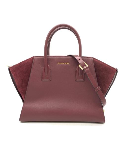 MICHAEL KORS（マイケル・コース）MICHAEL KORS (マイケル・コース) 2WAYバッグ パープルの古着・服飾アイテム