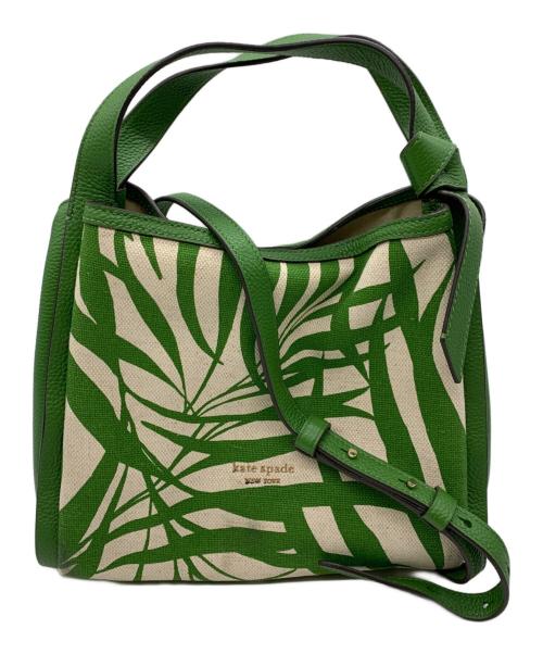 Kate Spade（ケイトスペード）Kate Spade (ケイトスペード) ハンドバッグ グリーンの古着・服飾アイテム
