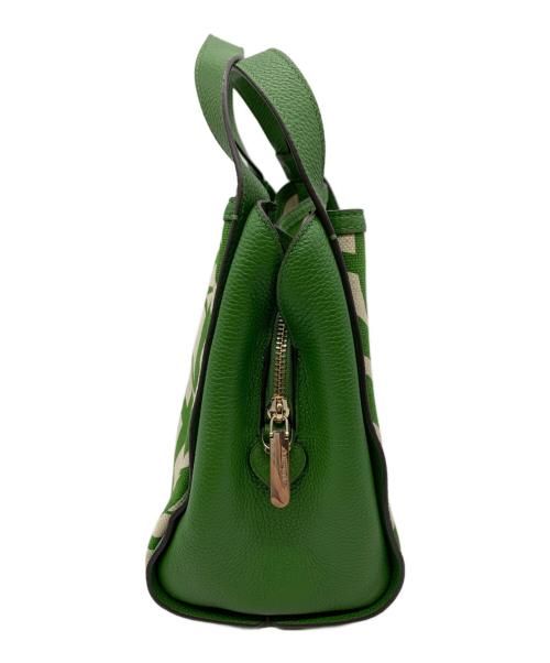 Kate Spade（ケイトスペード）Kate Spade (ケイトスペード) ハンドバッグ グリーンの古着・服飾アイテム