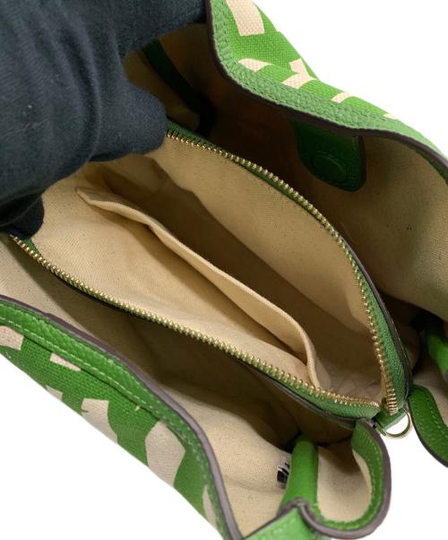 Kate Spade（ケイトスペード）Kate Spade (ケイトスペード) ハンドバッグ グリーンの古着・服飾アイテム